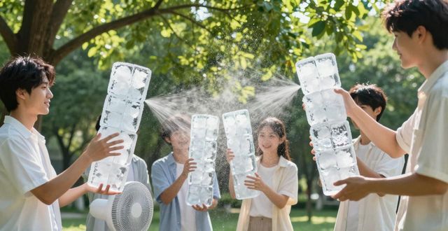 大冰块降温方法_郑州二七区夏季防暑降温大冰块_大冰块户外活动使用时长